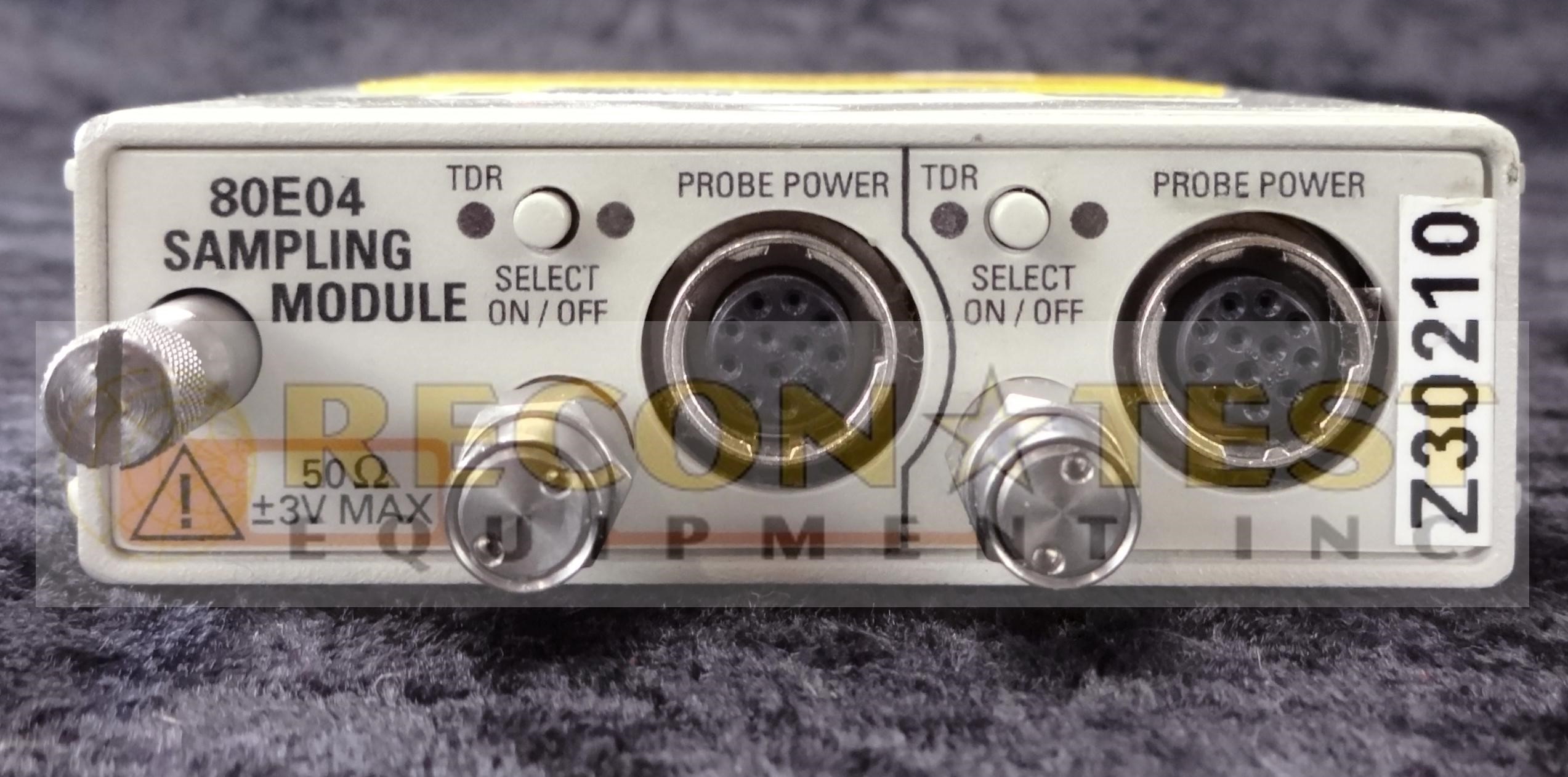 Tektronix 80E04 2 Ch 20 GHz TDR Sampling Module